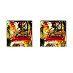 Dscf2283 - Mountain Landscape Cufflinks (square) by bestdesignintheworld