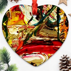 Dscf2283 - Mountain Landscape Heart Ornament (two Sides) by bestdesignintheworld