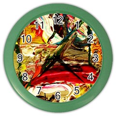 Dscf2283 - Mountain Landscape Color Wall Clocks by bestdesignintheworld