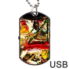 Dscf2283 - Mountain Landscape Dog Tag Usb Flash (two Sides) by bestdesignintheworld