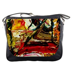 Dscf2283 - Mountain Landscape Messenger Bags by bestdesignintheworld