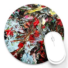 Dscf2312 Eden Garden-2 Round Mousepads by bestdesignintheworld