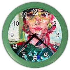 Dscf2299 - Texan Girl Color Wall Clocks