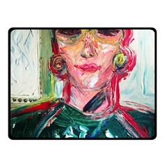 Dscf2299 - Texan Girl Double Sided Fleece Blanket (small) 