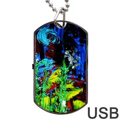 Dscf2472 - Perfect Night For Samurai Dog Tag Usb Flash (one Side) by bestdesignintheworld