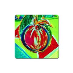 Dscf1458 - Fruits Geometry Square Magnet by bestdesignintheworld