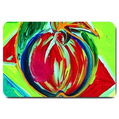 Dscf1458 - Fruits Geometry Large Doormat  by bestdesignintheworld