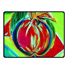 Dscf1458 - Fruits Geometry Double Sided Fleece Blanket (small)  by bestdesignintheworld