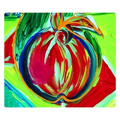 Dscf1458 - Fruits Geometry Double Sided Flano Blanket (small)  by bestdesignintheworld