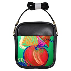 Dscf1425 (1) - Fruits And Geometry-2 Girls Sling Bags by bestdesignintheworld