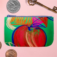 Dscf1425 (1) - Fruits And Geometry-2 Large Coin Purse by bestdesignintheworld