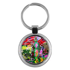 Dscf1239 - Desert In A Bloom Key Chains (round)  by bestdesignintheworld