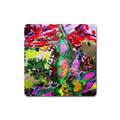 Dscf1239 - Desert In A Bloom Square Magnet by bestdesignintheworld