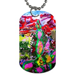 Dscf1239 - Desert In A Bloom Dog Tag (one Side) by bestdesignintheworld