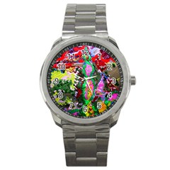 Dscf1239 - Desert In A Bloom Sport Metal Watch by bestdesignintheworld