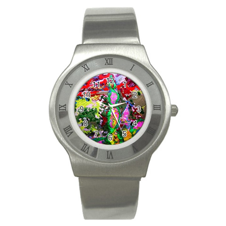 Dscf1239 - desert in a bloom Stainless Steel Watch