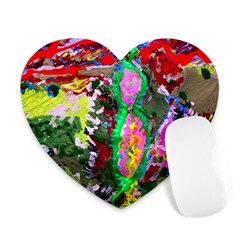 Dscf1239 - Desert In A Bloom Heart Mousepads by bestdesignintheworld