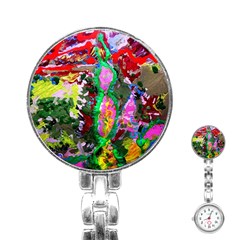 Dscf1239 - Desert In A Bloom Stainless Steel Nurses Watch by bestdesignintheworld