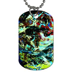 Dscf3082 - Sphinx And Wheel Of Time Dog Tag (one Side) by bestdesignintheworld