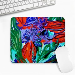 Dscf1366 - Birds Of Paradise Large Mousepads by bestdesignintheworld