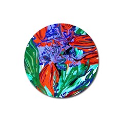 Dscf1366 - Birds Of Paradise Magnet 3  (round) by bestdesignintheworld