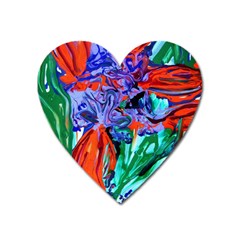 Dscf1366 - Birds Of Paradise Heart Magnet by bestdesignintheworld