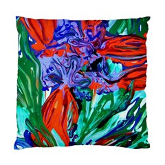 Dscf1366 - Birds Of Paradise Standard Cushion Case (one Side) by bestdesignintheworld