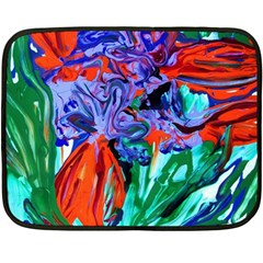 Dscf1366 - Birds Of Paradise Double Sided Fleece Blanket (mini)  by bestdesignintheworld