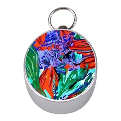 Dscf1366 - Birds Of Paradise Mini Silver Compasses by bestdesignintheworld