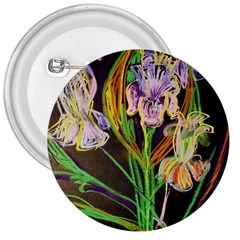 Dscf1378 - Irises On The Black 3  Buttons by bestdesignintheworld