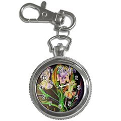 Dscf1378 - Irises On The Black Key Chain Watches by bestdesignintheworld