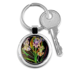 Dscf1378 - Irises On The Black Key Chains (round)  by bestdesignintheworld