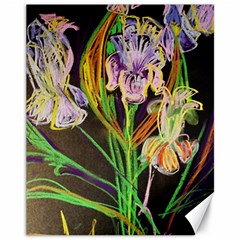 Dscf1378 - Irises On The Black Canvas 11  X 14   by bestdesignintheworld