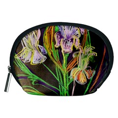 Dscf1378 - Irises On The Black Accessory Pouches (medium)  by bestdesignintheworld