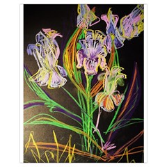 Dscf1378 - Irises On The Black Drawstring Bag (small) by bestdesignintheworld