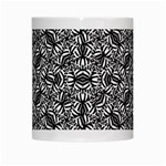 Modern Tribal Bold Pattern White Mugs Center