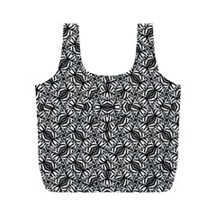 Modern Tribal Bold Pattern Full Print Recycle Bags (M) 