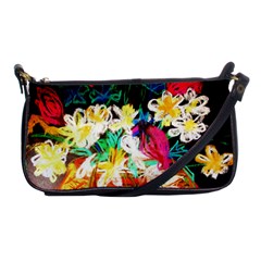 Dscf1390 - Basket Flowers Shoulder Clutch Bags by bestdesignintheworld