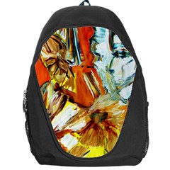 Dscf1503 - With Themis On A Shade Backpack Bag by bestdesignintheworld