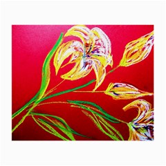 Dscf1393 - Tender Bright Lillies Small Glasses Cloth