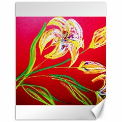 Dscf1393 - Tender Bright Lillies Canvas 18  X 24   by bestdesignintheworld