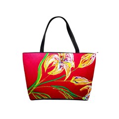 Dscf1393 - Tender Bright Lillies Shoulder Handbags by bestdesignintheworld