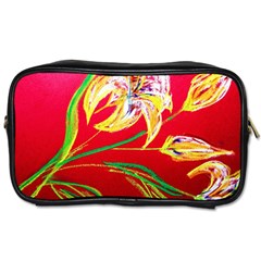 Dscf1393 - Tender Bright Lillies Toiletries Bags by bestdesignintheworld