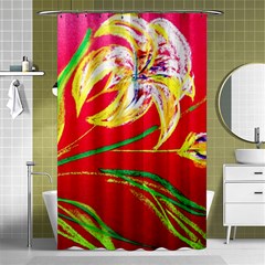 Dscf1393 - Tender Bright Lillies Shower Curtain 48  X 72  (small)  by bestdesignintheworld