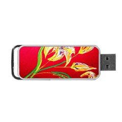 Dscf1393 - Tender Bright Lillies Portable Usb Flash (one Side) by bestdesignintheworld