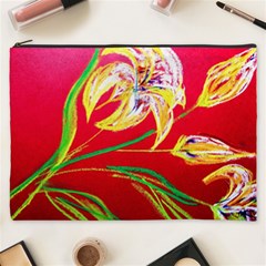 Dscf1393 - Tender Bright Lillies Cosmetic Bag (xxxl)  by bestdesignintheworld