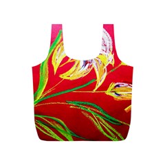 Dscf1393 - Tender Bright Lillies Full Print Recycle Bags (s)  by bestdesignintheworld