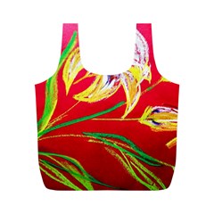 Dscf1393 - Tender Bright Lillies Full Print Recycle Bags (m)  by bestdesignintheworld