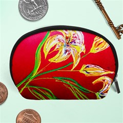 Dscf1393 - Tender Bright Lillies Accessory Pouches (large)  by bestdesignintheworld