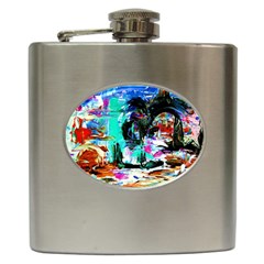 Dscf3313 - Jerusalem - Gates Of Haven Hip Flask (6 Oz) by bestdesignintheworld